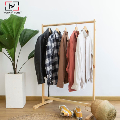 GIÁ TREO QUẦN ÁO XUẤT KHẨU SIZE 86 MÀU TỰ NHIÊN MWFURNITURE - SIMPLE HANGER NATURAL