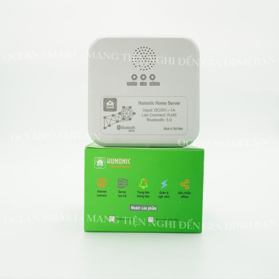 Bộ Điều Khiển Trung Tâm HUNONIC Home Server, Bộ Điều Khiển Công Tắc Bluetooth Mesh - HNHSV