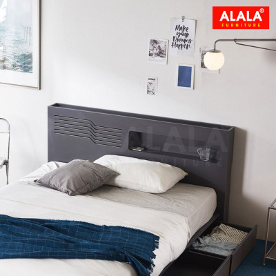 Giường ngủ ALALA1203 + 3 hộc kéo / Miễn phí vận chuyển và lắp đặt/ Đổi trả 30 ngày/ Sản phẩm được bảo hành 5 năm từ thương hiệu ALALA/ Chịu lực 700kg 