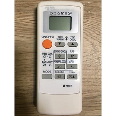 Điều khiển dành cho điều hoà Mitsubishi (viền trắng)  - Hàng chính hãng