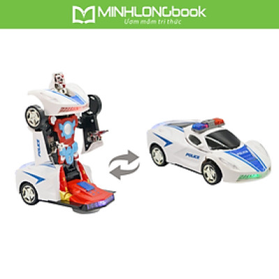 Đồ Chơi DUKA: Robot Biến Hình Xe Cảnh Sát - Siêu Trình Diễn - DK81400