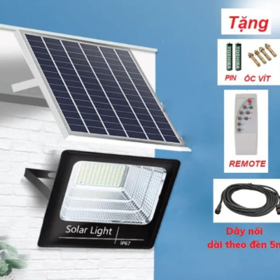 Đèn Led Năng Lượng Mặt Trời Siêu Sáng Chống Nước, Tiết Kiệm Điện Năng công suất 500W