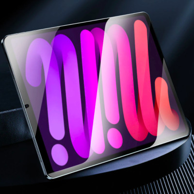 Dán cường lực dành cho iPad Mini 7 hiệu Greencase chống xước chống vỡ - Hàng nhập khẩu 