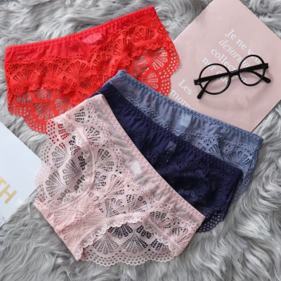 COMBO 5 QUẦN REN NỮ HÌNH CÁNH QUẠT 265 - GIAO MÀU NGẪU NHIÊN