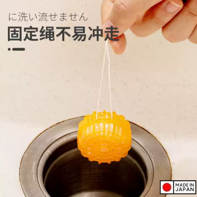 Viên diệt khuẩn, khử mùi hôi bồn rửa, Lavabo Sanada Seiko Hương cam 16.5g - Hàng nội địa Nhật Bản |#Made in Japan|