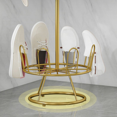 Giá  kệ phơi giày dép thép không gỉ 360 độ giản nhiều tầng để ngoài trời ban công lưu trữ gia đình- hàng loại 1 - Chính hãng MINIIN 