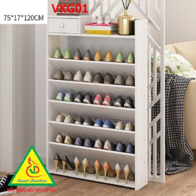 Tủ Giày Hiện Đại Nhiều Ngăn Để Giày, Tiết Kiệm Diện Tích VKG01 - Nội thất lắp ráp Viendong Adv
