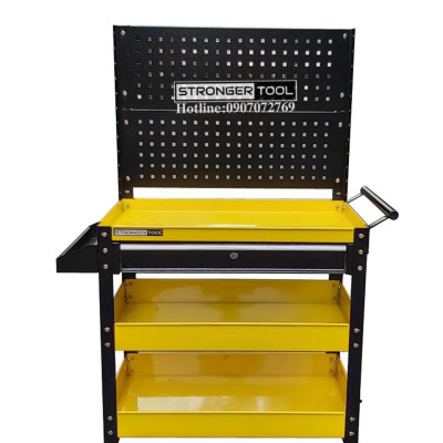 XE ĐẨY 3 NGĂN 1 NGĂN KÉO CÓ TẤM TREO