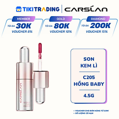 Son kem lì Carslan dưỡng ẩm giảm thâm môi làm mờ vân môi 4.5g
