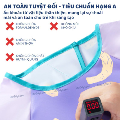 Áo Khoác Vẽ Tranh Mideer Chống Nước Cho Bé, Đồ Chơi Phát Triển Trí Tuệ Cho Trẻ Em Từ 2,3,4,5,6 Tuổi