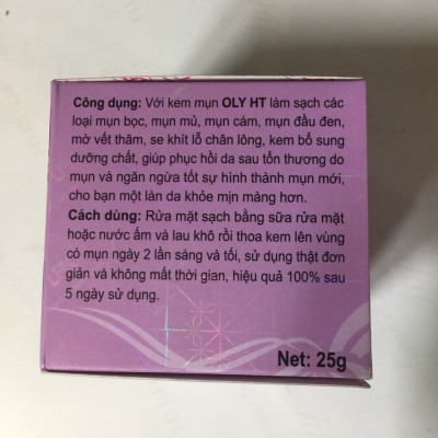 KEM NGỪA MỤN - TRẮNG DA - NGỪA VẾT THÂM (MS : OH - 009)25g