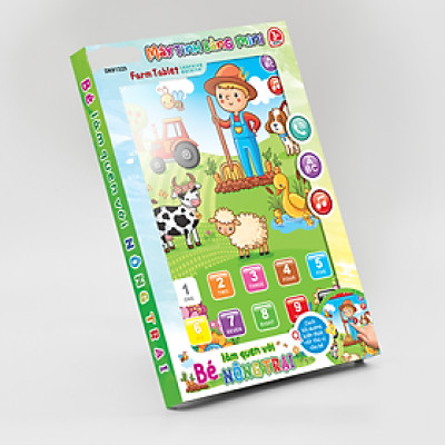 Máy tính bảng mini : Bé làm quen với nông trại DK81323 - Duka