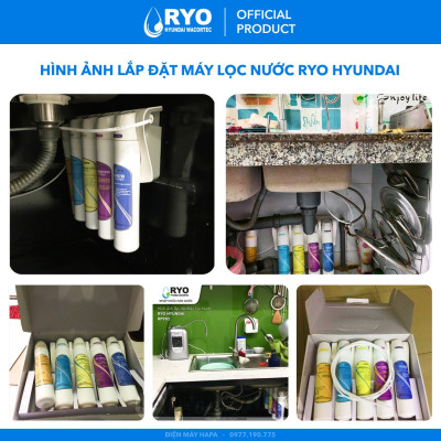 Máy Lọc Nước RYO HYUNDAI RP902 Chuẩn Nước Uống Trực Tiếp, Công Nghệ UF 5 Cấp Lọc - Hàng Chính Hãng, Nhập Khẩu Hàn Quốc