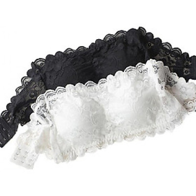 Áo Bra Ren Cúp Ngực Không Dây (2 cái trắng và đen)