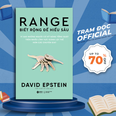 [Tiệm sách Einstein] RANGE : Biết Rộng Để Hiểu Sâu