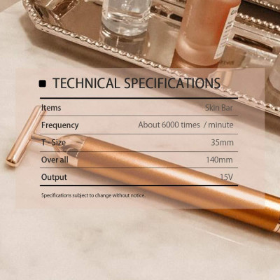 Bút massage mặt, cây lăn mặt cầm tay đa vị trí toàn thân giá sỉ toàn quốc (14.3 x 3.4 x 1.6cm) (Hàng Chính Hãng)