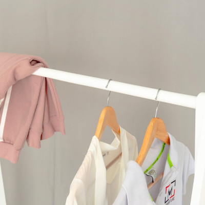 GIÁ TREO QUẦN ÁO CHỮ A 2 TẦNG MÀU TRẮNG - A HANGER 2 FLOOR WHITE