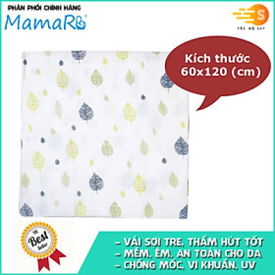 Khăn tắm vải sợi tre cho bé 60x120 Mamaru MA-KT60X120 - Diệt khuẩn, hút ẩm tốt, kháng tia UV