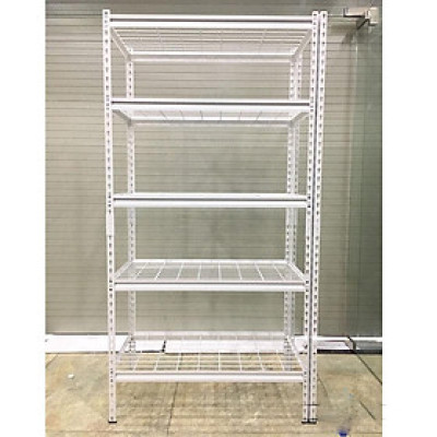 Kệ 5 tầng tấm lưới màu trắng 91cm CSPS