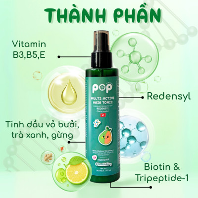 Tinh Chất Xịt Dưỡng Tóc Đa Tầng – Kích Thích Mọc Tóc, Nuôi Dưỡng Từ Gốc - 140ml