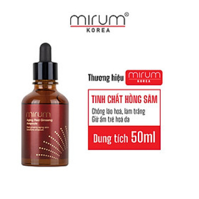 Tinh chất hồng sâm chống lão hóa, làm trắng, giữ ẩm Mirum 50ml