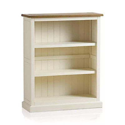 Tủ Sách Thấp Shutter Gỗ Sồi Ibie LSBSSHUO - Trắng (90 x 35 cm)