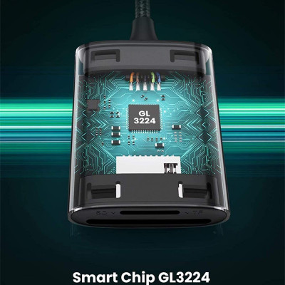 Ugreen UG80887CM401TK Usb-A To Sd/Tf Memory Card Reader Alu Case - HÀNG CHÍNH HÃNG