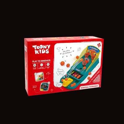 Đồ Chơi Bộ Bắn Bóng Rổ TOONYKIDS - Đồ Chơi Vận Động Cho Bé - BASKETBALL TOURNAMENT TN046 [Tặng Kèm Sticker]