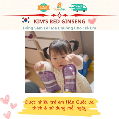 Hồng Sâm Lê Hoa Chuông Cho Trẻ Em Kim