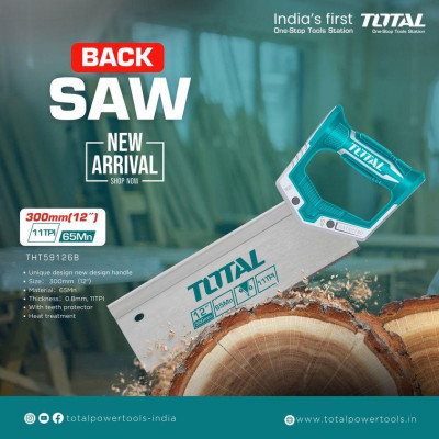 CƯA LÁ BẢN LỚN 12" TOTAL THT59126B - HÀNG CHÍNH HÃNG