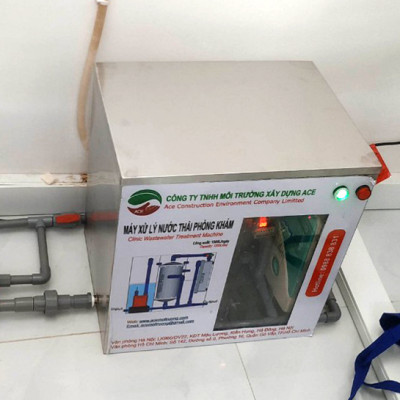 (Hàng chính hãng) Máy lọc nước thải Litero ACE1000I xử lý nước thải Phòng khám tim mạch công nghệ oxy hoá bậc cao kết hợp lọc nano và than hoạt tính 1 bộ