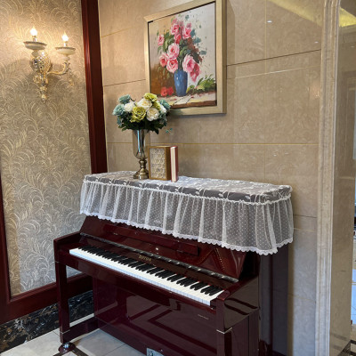 Khăn phủ đàn piano cơ đàn piano điện tử 88 phím phong cách Châu Âu cổ điển sang trọng chống bụi chống xước - Hàng chính hãng