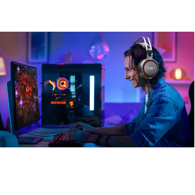  Tai nghe Gaming chụp tai Soundmax AH328 2m - hàng chính hãng