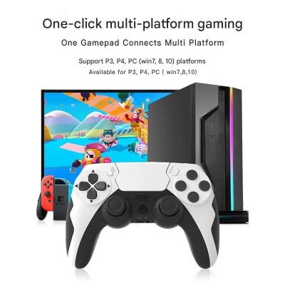 Gamepad Tay Game Không dây Bluetooth P48 cho máy tính , laptop , smartphone hàng nhập khẩu