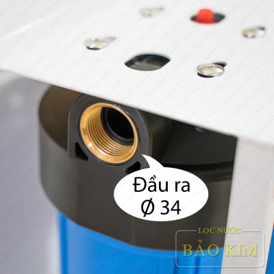 Bộ lọc nước thô 3 cấp lọc tiêu chuẩn 20 inch Bigblue Yamato YH20B3TX - Hàng chính hãng