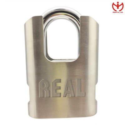 Ổ khóa chống cắt REAL SAC 60 - 70 thân kẽm bọc inox 4 chìa vuông - MSOFT