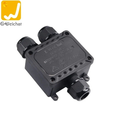Hộp đầu nối chia điện chống nước 3 ngả chuẩn IP68 hãng E-Weichat EW-M2068L-Y. HÀNG CHÍNH HÃNG CÓ BẢO HÀNH !!!