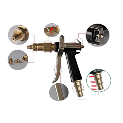 Vòi nước rửa xe tưới cây tăng áp thông minh loại 5m cao cấp TLG 236498-1 (dây trắng-đai,nối xanh)