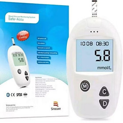 MÁY ĐO ĐƯỜNG HUYẾT TIỂU ĐƯỜNG TẠI NHÀ KIỂM TRA SỨC KHỎE AN TOÀN CHO MỌI NGƯỜI