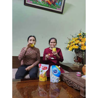 Tinh bột nghệ Nano Tâm an gói 500gr Tăng cường sức đề kháng, ổn định hệ tiêu hoá, hỗ trợ các vấn đề như dạy dày, tá tràng