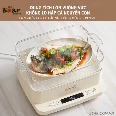 Nồi hấp đa năng  Bear SB-NH12L-12L - Hàng chính hãng