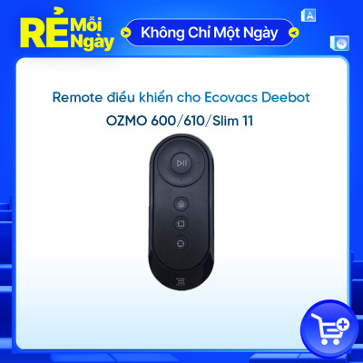 Remote điều khiển robot hút bụi Ecovacs OZMO ( slim 11/ 600 / 610 / U2 PRO ) - Hàng Chính Hãng
