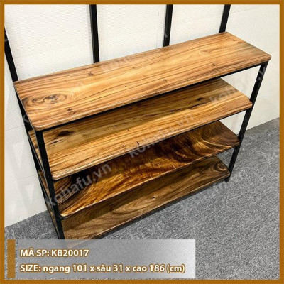 KỆ GỖ TRANG TRÍ / KỆ SÁCH PHÒNG KHÁCH
