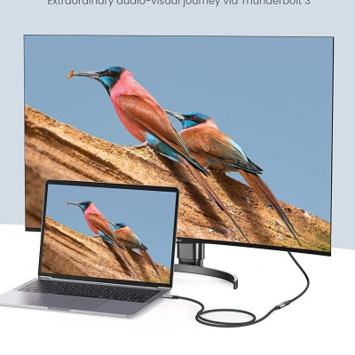 Ugreen UG80810US372TK 0.5M 3.1 gen2 4k 60hz 100w 10Gbps Cáp nối dài usb type c - HÀNG CHÍNH HÃNG