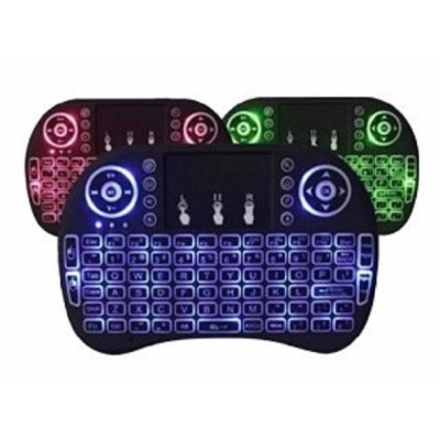 Bàn phím Wireless mini UKB500- Bàn phím không dây mini keyboard kiêm chuột cảm ứng đa năng wireless - Hàng chính hãng