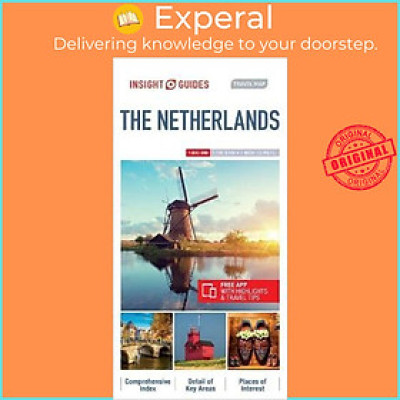 Sách - Insight Guides Travel Map Netherlands by Insight Guides (UK edition, paperback)