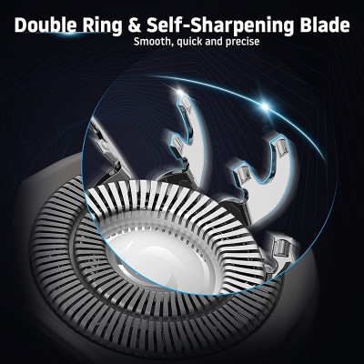 Đầu Thay Thế cho Máy Cạo Râu, Tóc, 9 Lưỡi Thông Minh, Dùng Để Cạo Trọc, Cho Người Hói Đầu. Hàng chính hãng