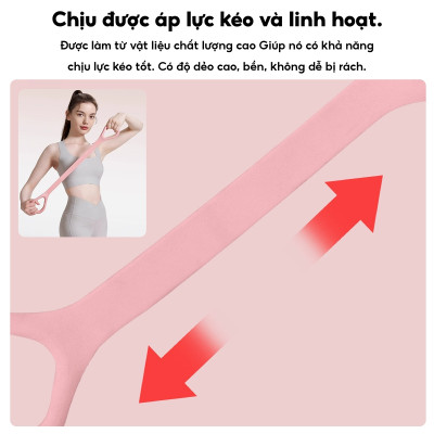 BG Dây Đàn Hồi Tập Tay Vai,Dây Kháng Lực Dây Kéo số 8 - 6018 Tập Gym Dành Cho Nam Nữ