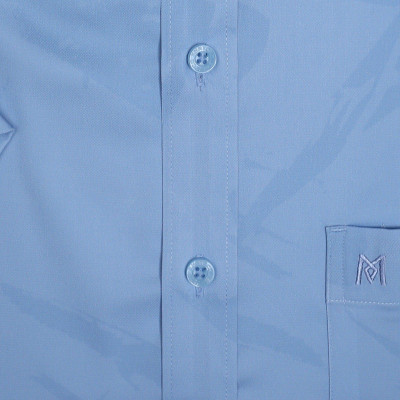 Áo sơ mi nam KHATOCO ngắn tay họa tiết A1MN468T2-CNIN578-2608-N