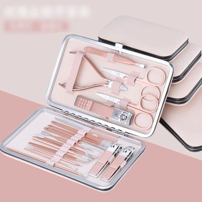 Bộ kiềm làm móng 16  món ,inox đa năng và tiện dụng có hộp đựng xịn xò, nhỏ gọn dễ mang theo cho chị em làm đẹp